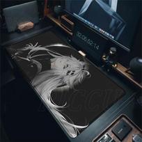Arknights Lappland Mousepad Anime Girl Desk Mat Game Mouse Mat With Lock Edge XXL Office Keyboard Pad Gaming Accessories Carpet 900x400x2mm