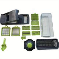1Set 13 in 1 Multifunctional Vegetable Chopper Grate Food Handle Food Chopper Vegetable Slicer Dicer Cut Kitchen Items cocina
