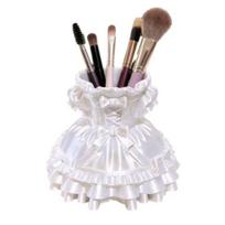 3D Printed Dress Shape Pen Holder, Cute Desk Organizer for Makeup Brushes Stationery, Creative Home Office Decor juoda