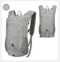 Hiking Bag Riding Backpack Bicycle Outdoor Water Bag Large Capacity Hiking Bag Multi-Layer Outdoor Hiking Bag 20L pilka spalva