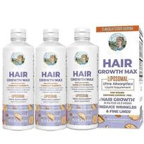 1/2/3x 2025NAUJAS Mary Ruths Moterims Plaukų Augimui MAX Liposominis Su Lustriva (15,22 fl. oz.)
