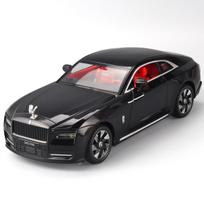 1/24 Rolls Royce SPECTRE Alloy Diecast Model Car Sound & Light Collection Gifts Christmas Present for Friend Birthday Gifts C505 juoda