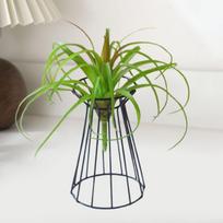 Wedding Flower Stand Metal Air Plant Holder Tabletop Air Plant Stand Rack for Reception Ceremonies Party Anniversary Festival juoda