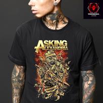 26 Asking Alexandria Heavy Metal Rock Band Tee Unisex Heavy Cotton T-SHIRT S-3XL  Unisex T-Shirt M