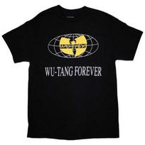Wu-Tang Clan Unisex Adult Tour Â´23 Wu-Tang Forever Back Print T-Shirt S juoda