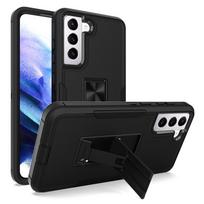 Matte Kickstand Case For Samsung S21 FE S 21 FE Cover Shockproof Magnetic Holder Adsorption Case For Samsung Galaxy S21 FE Cover For Samsung S21 FE