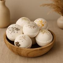 3x Himalayan Salt Bath Bomb With Botanicals