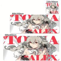 Zenless Zone Zero Von Lycaon Mouse Pad ZZZ Gaming Mousepad Nicole Ellen Zhu Yuan Hoshimi Miyabi Soldier  Mouse Pad Mat x 300x800x2mm