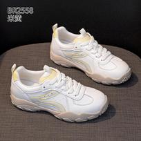 Dexun Forrest Gump shoes new autumn high-value mesh breathable casual sports board shoes tide 35 smėlis