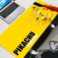 Pelės kilimėlis Pokemon Pikachu Profesionalus eSports žaidėjams Greitas Užrakinamas kraštas Guminis kilimas Žaidimų stalas Pelės kilimėlis Klaviatūros kilimėlis 30x80x0.2cm