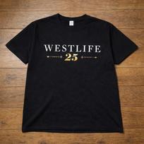 Westlife 25th Anniversary TShirt Black Pop Band Tour Tee Unisex Kids Adults 2XL