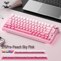 AULA S75Pro 75 klavišų trijų režimų karštai keičiamas RGB mechaninis klaviatūra