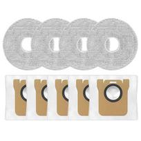 Mop Pads For Xiaomi Clog-free Airflow Microfiber+cloth Material For Xiaomi 5