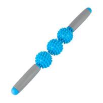 Massage Roller Stick with 46086 Spiky Balls Fascia A mėlyna