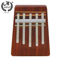 M MBAT Mini Kalimba Acacia 5 Key wood Thumb Piano Portable keyboard instrument Kids Music Gifts Child Early Educational Toys China Mainland