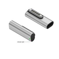Connector USB Type-C to Magnetic 3 Converter for MacBook Air/Pro 13 14 15 16 M1/M2/M3/M4 Middle Bend