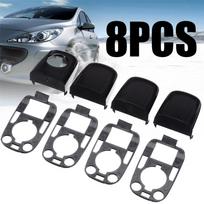 Door Handle Cover Caps For Peugeot 307 Citroen