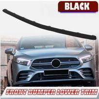 Priekinio buferio chromuota dekoratyvinė juostelė A1778854202 Skirta Mercedes Benz A klasės W177 A220 A250/A35 2019-2021 juoda