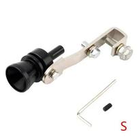 1PCS Universal Turbo Sound Simulator Whistle Car Exhaust Pipe Whistle Vehicle Sound Muffler S juoda
