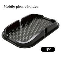 1PC Car Mobile Phone Holder NonSlip Dashboard Mat Pad Anti-Skid Sticky Grip Mount Black High Quality Anti-Slip Mat