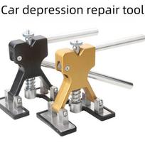 Dent Repair Kit: Car Body Sheet Metal Puller for Hail and Pit Damage Gold Puller + 18 Blue Pads x500