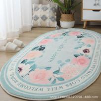 Modern Minimalist Bedside Carpet Bedroom Long Bedside Carpet Living Room Floor Mat Bedside Carpet 80 * 200Cm gray
