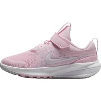 Nike Star Runner 5 PS Pink Foam Kids Sneakers Pure-Platinum White HF7005-600 29.5