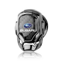 Automobilio vieno paspaudimo užvedimo mygtukų apsauginis dangtelis emblemos dekoracija Subaru Forester XV Outback Ascent Legacy Impreza WRX STI BRZ WRC juoda