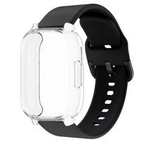 Apsauginis dėklas+Silikoninis dirželis Xiaomi Redmi Watch 5 active/5 Lite pilnas ekrano apsauginis TPU minkštas dėklas ir kvėpuojantys sportiniai dirželiai Redmi Watch 5 active