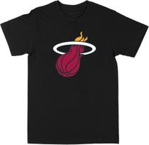 Philcos NBA Miami Heat Logotipo Juodi Marškinėliai S juoda