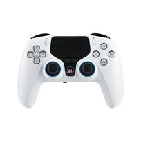 Belaidis valdiklis su ekrano ekranu ir programuojamais galiniais mygtukais, skirtas PC/PS3/Switch/Android TV balta