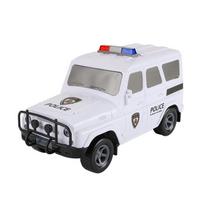 Creative Armored Car Music Money Box: Automatic Rolling Banknote & Coin Savings Jar for Kids balta