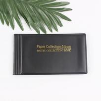 20-Page Coin & Banknote Collection Album for Commemorative and Ancient Coins juoda