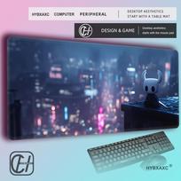 HYBXAXC HD Spausdinimas Šaunus Hollow Knight Silksong Pelės Padas Stalo Kilimėliai Kompiuterio Pelės Padas Įmonė Didelis Stalo Kilimėlis PC Žaidėjo Pelės Padai 800x400x2mm