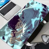 Anime Purple Mouse Pads JJujutsu Kaisen Yuta Okkotsu Gaming XXL Keyboard Rug Laptop Mousepad PC Gamer Cabinet Extended Desk Mat 800x400x2mm
