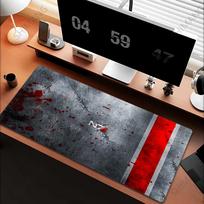 Mass Effect N Mouse Pad Large Gaming Accessories Mouse Mat Keyboard Mat PC Gamer Desk Pad XXL Computer Mousepad Laptop Mausepad 800x400x2mm