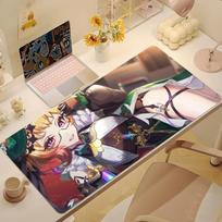 Game Genshin lmpact Emilie Mouse Pad Nonslip Thickened MousePad Large Writing Lockedge Office Student Gaming Cushion 800x400x2mm