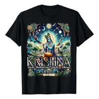 Camiseta Krishna Hindu God Mythology Deity India S įvairiaspalvis