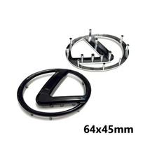 dnvc4 Replace Style Steering Wheel Emblem Badge Sticker For Lexus GS GX IS LS LX NX RX F SPORT RX270 Ct200h IS300 ES350 IS250 ES 220D480000 64x45mm(1pcs)
