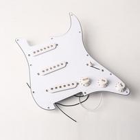 ST SQ Single/Double Electric Guitar Pickguard Front Cover Wiring Harness Pearl Panel