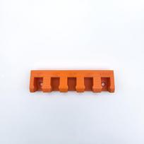 1Pc 5-Port 1/2 Quick-Connect Pressure Washer Nozzle Storage Rack - Wall-Mounted Nozzle Storage Bracket With 0 °   15 °   25 °   40 °   SOAP Angle Nozzle storage rack