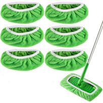6pcs Reusable Wet Pads For Swiffer Mop
