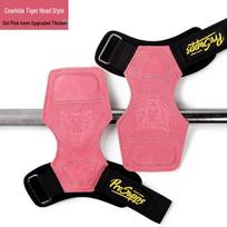 ProSupps Cowhide Weightlifting Straps & Wrist Wraps - Men's Strength Training Hand Protector for Deadlifts & Pull-ups