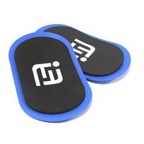 Pilates Sliding Disc for Home Core and Glute Training - Yoga and Ab Workout Mat Trainer mėlyna