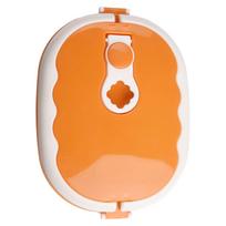 900ml Lunch box Portable Warmer Thermal Insulated Holder Rectangle Food oranžinė