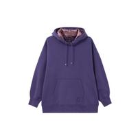 Jordan Flight Solid Color Fleece-Lined Casual Hoodie Women Hoodie Purple FB5111-502 XS