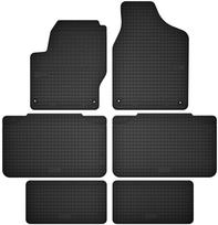 rubber mats 3 rows, 7 people for: Volkswagen Sharan I minivan (from 1995 to 2010)
