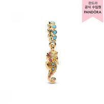 Pandora Sea Horse Dangle Charm 763895c01 Single option