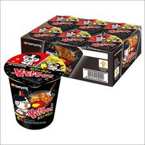 [Samyang] Buldak aštrūs vištienos ramen 70g maža stiklinė (6 puodeliai / 12 puodelių rinkinys) - Originalūs aštrūs ugnies makaronai K-Ramen (Vertės paketas) 70g x 6cups