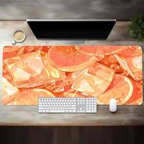 Keyboard Desk Mat Mouse Pad Gaming Cloth Surface Non Slip Rubber Base Large Pad for PC Laptop Office Setup 400x800x2mm